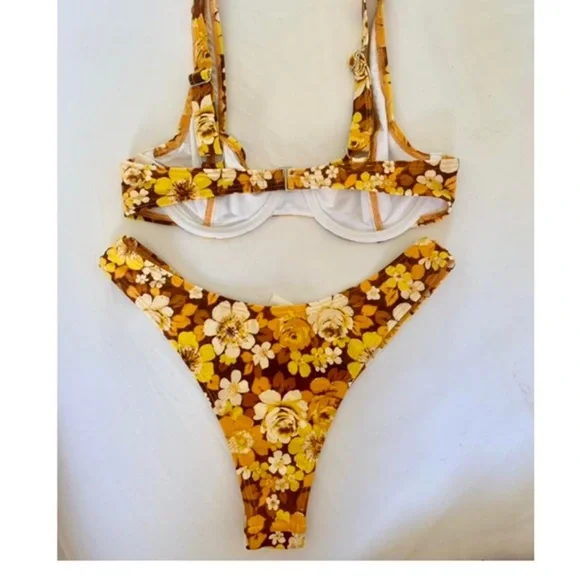 Floral Bikini Snorkelbear Swimwear - Picture 4 of 4